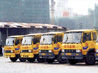 Fleet of trucks operated by the company in China