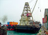 Wangfoong 8 Derrick barge for feeer port operations