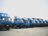 Fleet of container tractors in Pearl Delta Area, China